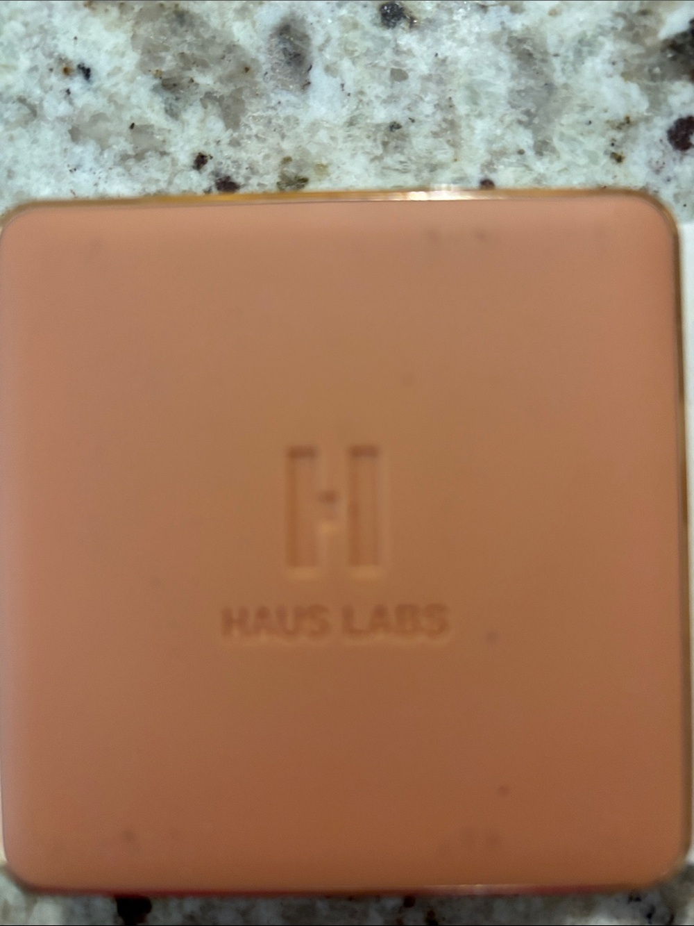 Haus Labs By Lady Gaga Peach Compact Bronzer Case
